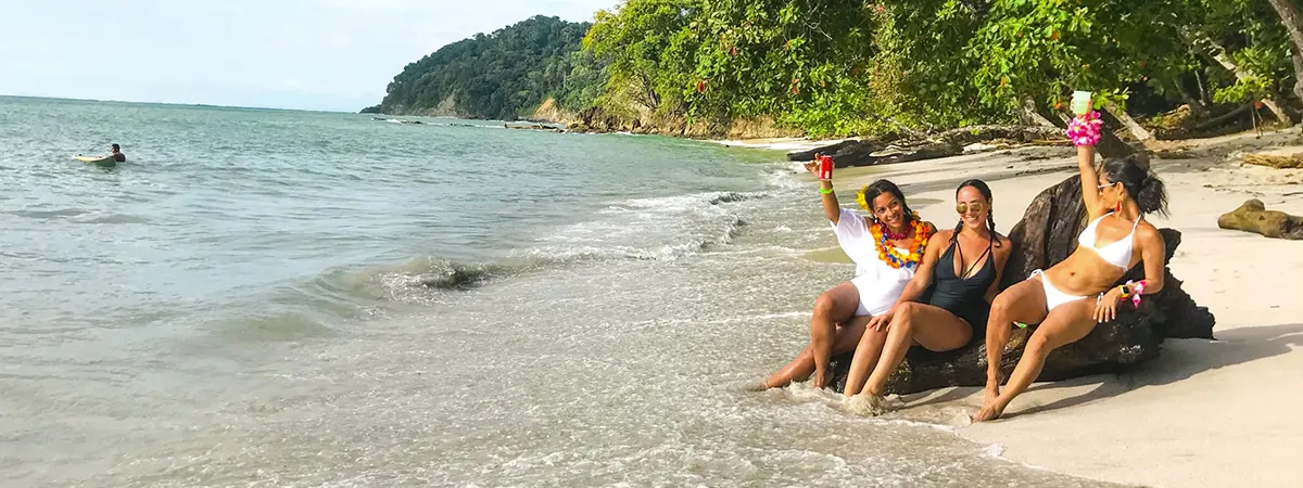 Sportfishing boat in Costa Rica